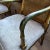 Hickory Chair Furniture Company 1960s Elegant Faux Bamboo Gold Leaf Cane Armchairs For Sale - Image 4 of 12