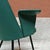 1950s Vintage Green Leather Armchair For Sale - Image 4 of 6