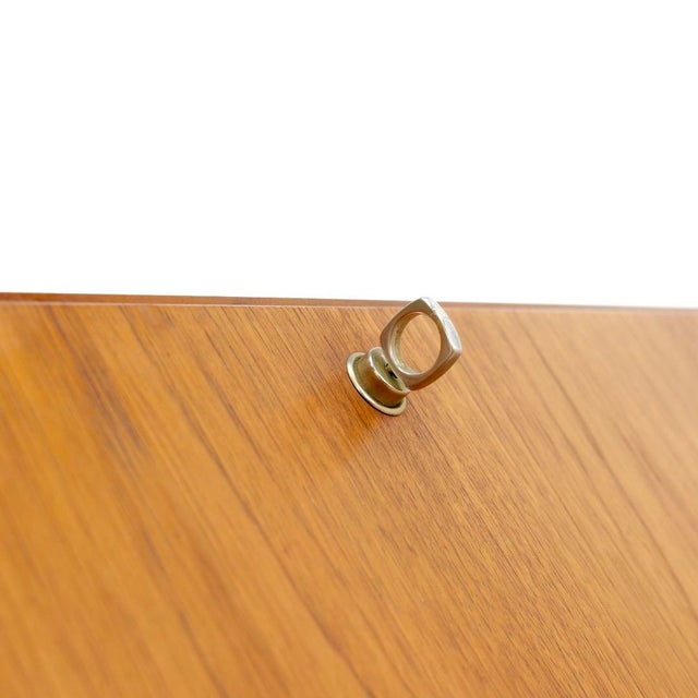 Brown Mid 20th Century Secretary Desk Bureau by Sutcliffe of Todmorden For Sale - Image 8 of 10