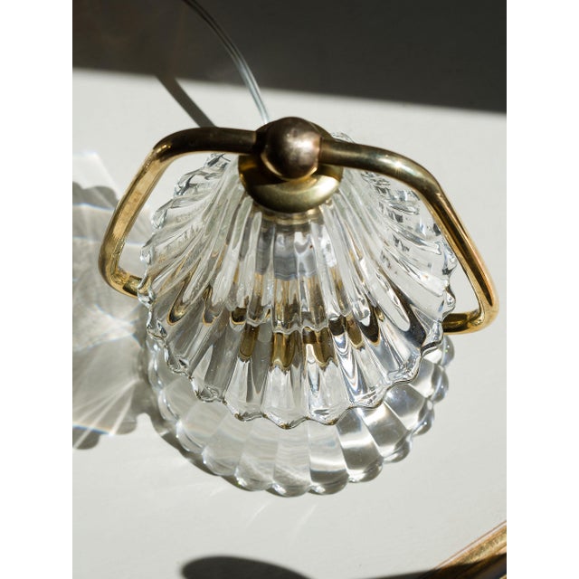 Mid-Century Murano Glass Bedside Lamps from Barovier & Toso, 1950s, Set of 2 For Sale - Image 11 of 13