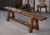 Vintage Brutalist Pine Bench, 1950s For Sale - Image 10 of 11