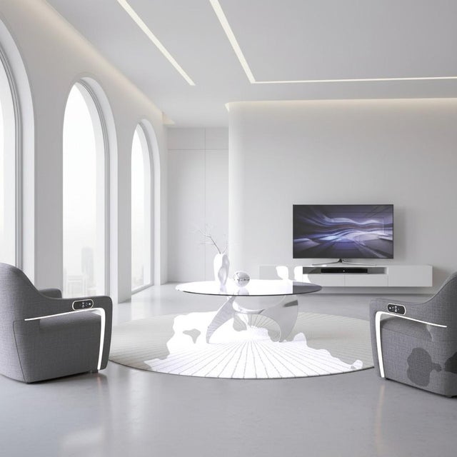1970s Aluminum Propeller Coffee Table by Knut Hesterberg For Sale - Image 12 of 12