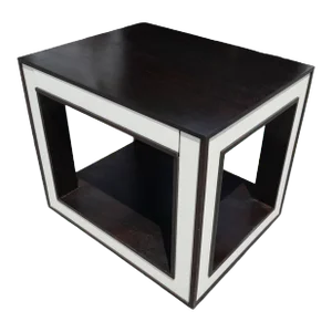 Michael Berman Los Angeles Marquis Side Table With Hidden Drawer. '