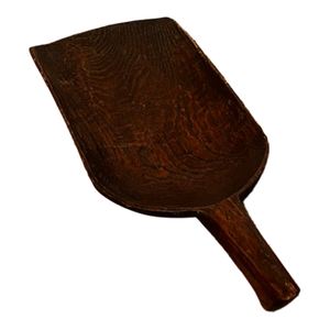 Late 20th Century Primitive Grain Scoop