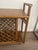 McGuire Style Vintage 1970s Hollywood Regency-Style Faux Bamboo and Rattan Rolling Bar Cart For Sale - Image 11 of 12