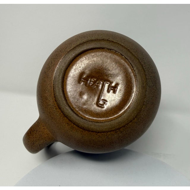 Vintage Edith Heath for Heath Ceramics Sandalwood Stoneware For Sale In Seattle - Image 6 of 7