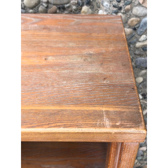 Wood Vintage Davis Cabinet Company Bookcase For Sale - Image 7 of 11