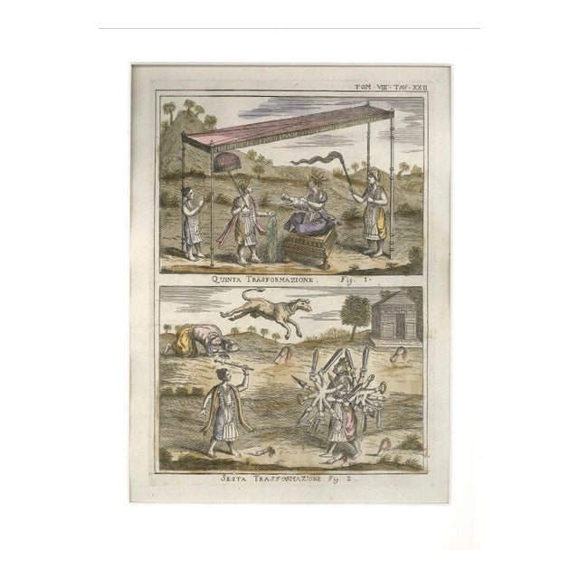 Transformations - Etching by G. Pivati - 1746-1751 1746-1751 For Sale