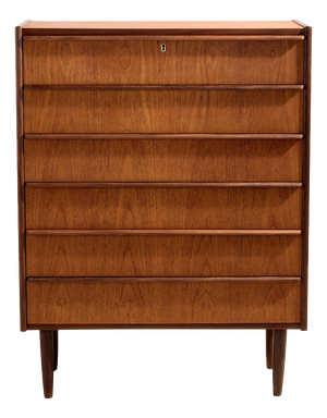 Vintage Teak Dresser, 1960s