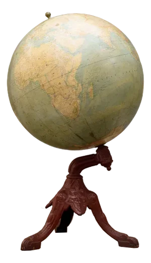 Large Terrestrial Globe, 1900
