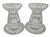 Mid-Century Modern Vintage Gorham Crystal Reversible Candle Holder - Set of 2 For Sale - Image 3 of 12