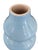 Jonathan Adler Jonathan Adler Baby Blue Ceramic Gourd Vase For Sale - Image 4 of 7