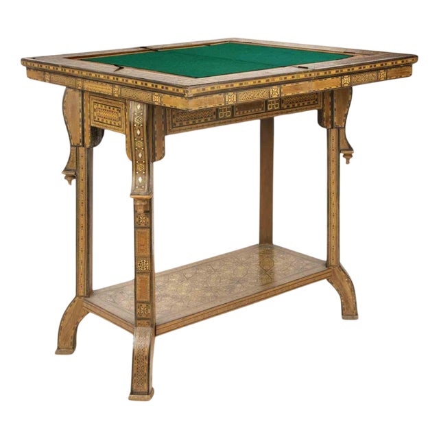 Vintage Game Table, Italy, Early 20th Century For Sale