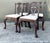 Vintage Carved Mahogany Chippendale Dining Chairs - Set of 4 For Sale - Image 4 of 12