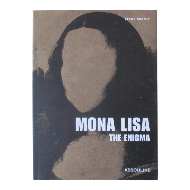 Vintage Mini Mona Lisa the Enigma Book by Aussoline For Sale