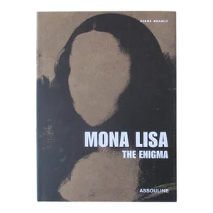 Vintage Mini Mona Lisa the Enigma Book by Aussoline