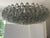 Contemporary Modern Grey "Poliedri" Murano Glass Flush Mount by Simoeng For Sale - Image 6 of 6