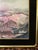 Mid-Century Abstracted Watercolor &Amp; Wax-Resist Mountain Landscape by Mina Tabuena. For Sale - Image 12 of 12