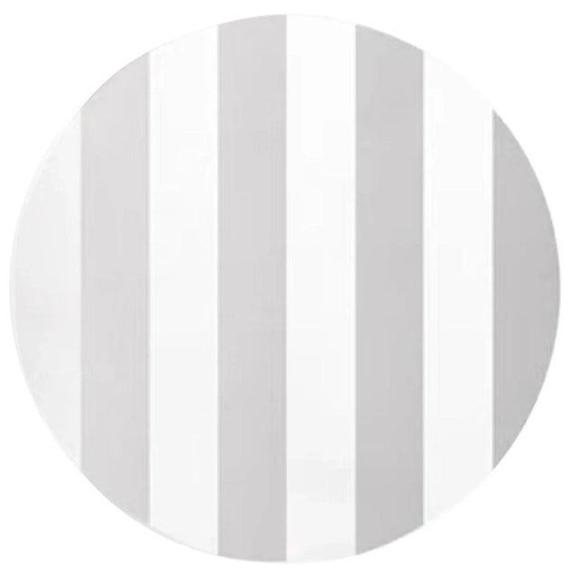 Stripe Mirror 90 Circle by Sebastian Scherer For Sale - Image 4 of 4