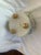 Pistachio Antique Hand Painted French Porcelain Cachepot For Sale - Image 8 of 8