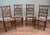 Country Spindle Back Dining Chairs with Rush Seats, Set of 4 For Sale - Image 11 of 11