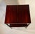 Wood Vintage Lu Van Inc. Michigan 1950s Mid Century Modern Sofa Side End Table With Storage Shelf For Sale - Image 7 of 12