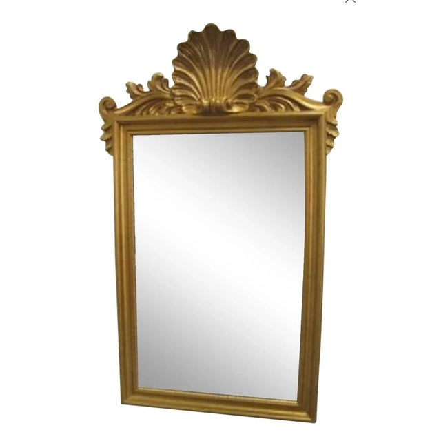 Mid 20th Century Louis XV French Style Shell Mirror For Sale - Image 5 of 6