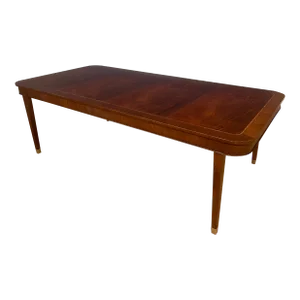 Hepplewhite Mahogany Dining Table by Leighton Hall - Made-To-Order