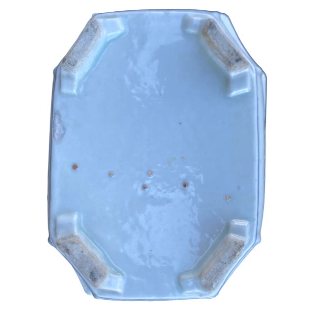 19th Century Chinese Blue and White Rice Grain Planter For Sale In San Francisco - Image 6 of 6