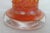 Orange Northwood Marigold Carnival Glass Grape and Cable Punch Bowl Pedestal Base For Sale - Image 8 of 12