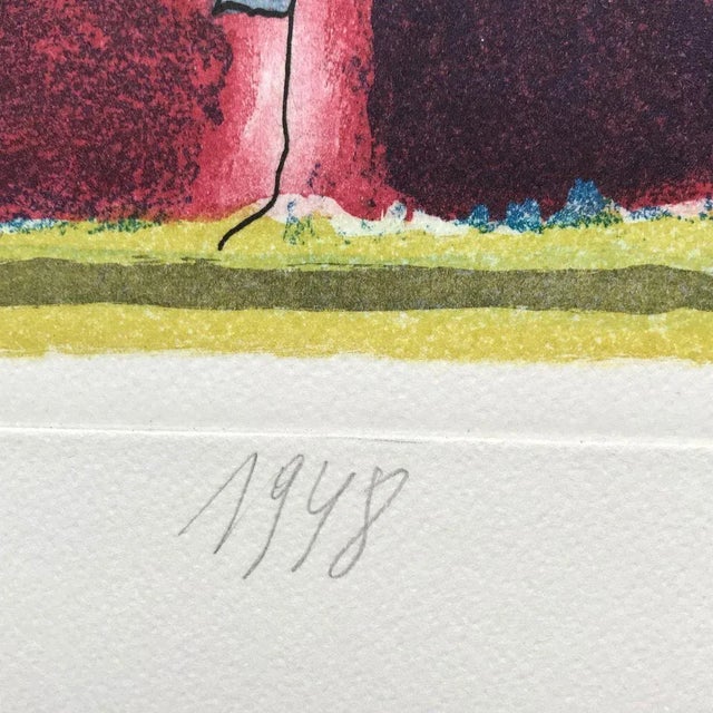 1980s Guillaume Corneille, Composition, Aquatint, 20th Century For Sale - Image 5 of 10