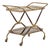 Mid-Century Italian Brass Serving Trolley, 1960s For Sale