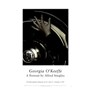 1997 Alfred Stieglitz 'Georgia O'Keefe' Modernism Black & White Offset Lithograph
