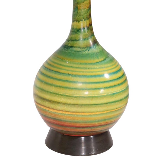 1957 Mid Century Ceramic Table Lamps by the Quartite Creative Corporation - a Pair For Sale - Image 18 of 18