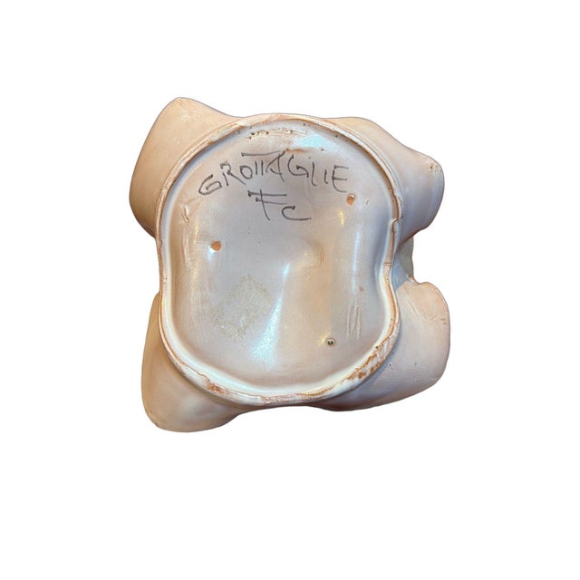 A one-of-a-kind Italian ceramic dish by renowned ceramic artist Ciro Fornaro (1938–2018), sourced directly from...