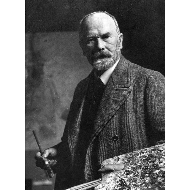 Michael Ancher, Portrait of a Man with Beard, 1890s, 1890s, Oil Painting on Canvas, Framed For Sale - Image 11 of 12