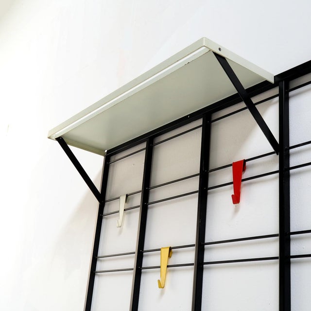 Musical Scale Coat Rack by Tjerk Reijenga for Pilastro, Netherlands, 1950s For Sale - Image 9 of 13
