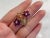 Bochic "Capri" Amethyst, Citrine & Peridot Ring Set In 18K Gold & Silver For Sale - Image 16 of 18