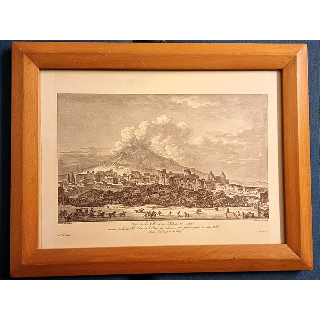 Louis Despréz, The Castle and the City of Catania, 1800s, Archival Pigment Print For Sale - Image 11 of 11