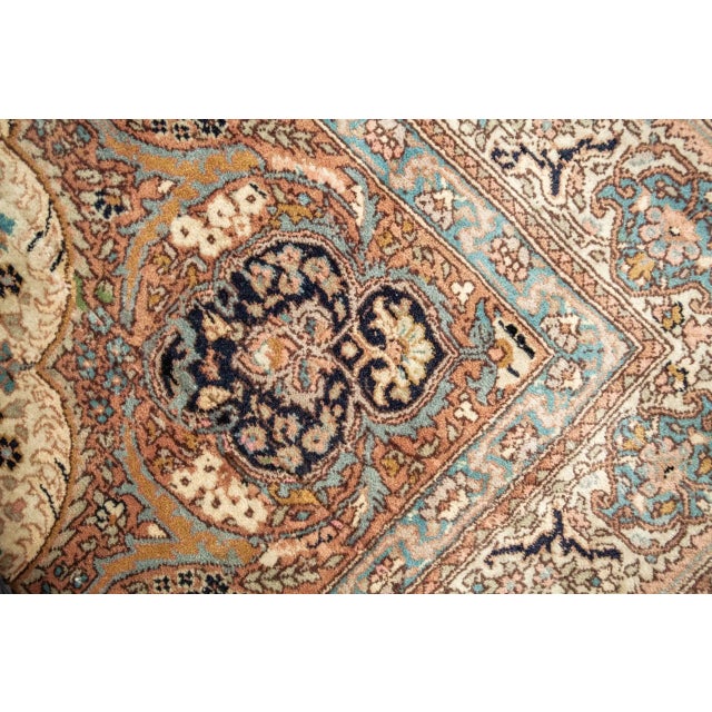 Tabriz Tree of Life Rug in Wool For Sale - Image 4 of 10