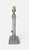 Glass 1910-20 French Large Crystal Columnar Table Lamp by Baccarat For Sale - Image 7 of 10
