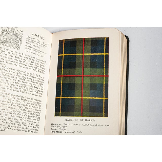 The Clans and Tartans of Scotland by Robert Bain Vintage Book 1956 Edition Highland Heritage Reference For Sale - Image 13 of 16