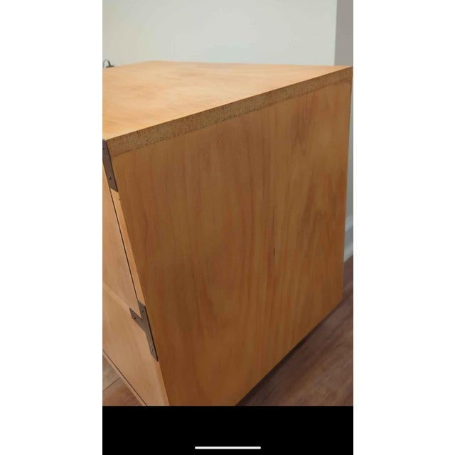 Mid-Century Modern Vintage Dixie Campaigner Nightstands For Sale - Image 3 of 10