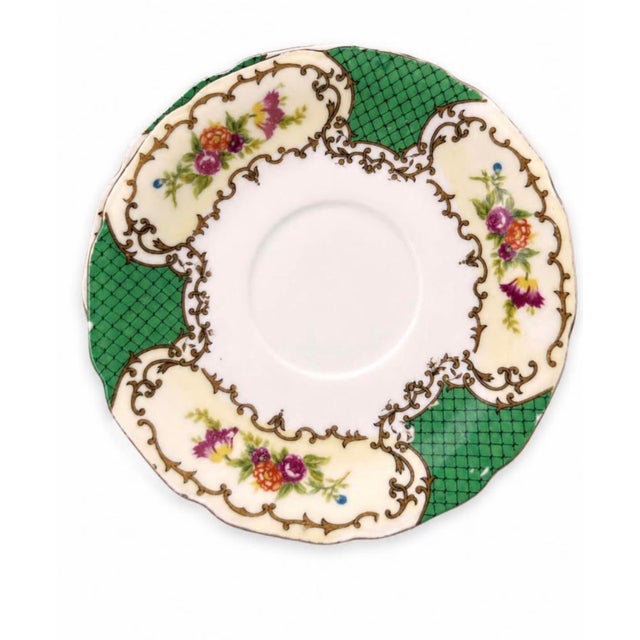 Ceramic Curated English & European Vintage Plate Wall Collection – 9-Piece Eclectic Cottage & Grandmillennial Display For Sale - Image 7 of 8