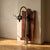 Mid-Century Wooden Coat Rack with Metal Hooks For Sale - Image 10 of 10