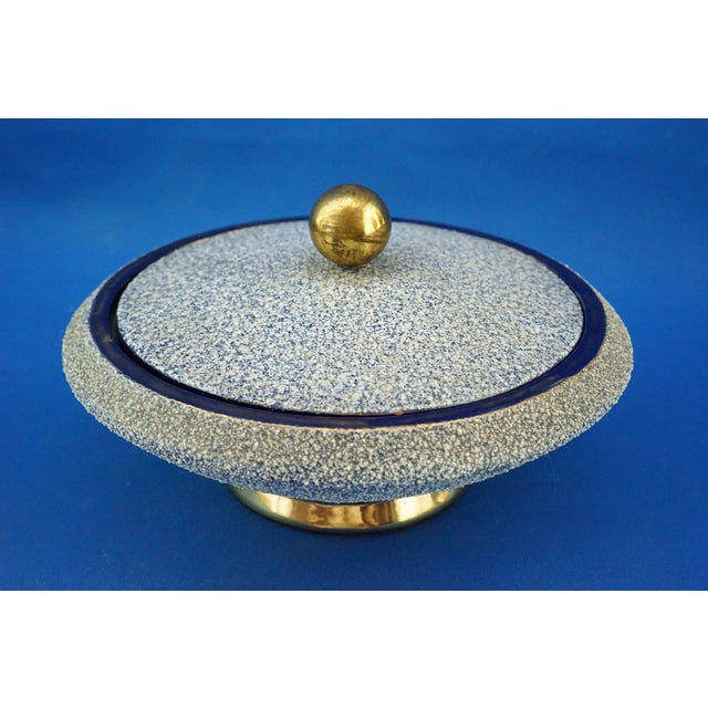 1920s Ceramic Vase Box from Batignani, 1920s For Sale - Image 5 of 18