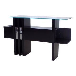 Cabinet with Plant Stand by f,lli Sbrilli, Italy, 1970 For Sale