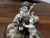 Porcelain Group of Nude Putti & the Goat Amalthea on Wooden Display Stand For Sale - Image 3 of 16