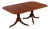 Federal Style Double Pedestal Mahogany Dining Table For Sale