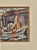 Vintage Nautical Watercolor, Circa 1950 For Sale - Image 4 of 5